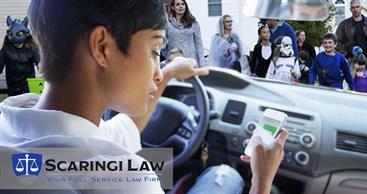 Distracted driving with use of cell phone