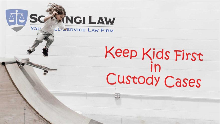 Keep Kids First in Custody Cases